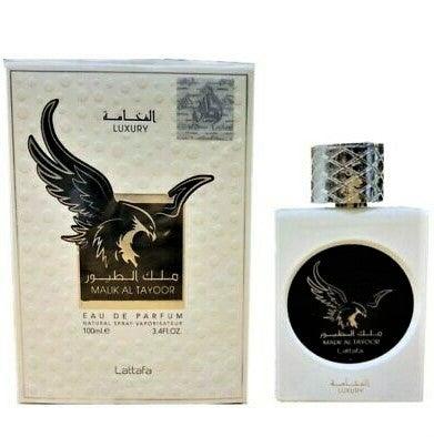100ml Eau de Perfume Malik Al Tayoor Luxury cu Aome Fresh, Piele și Citrate pentru Femei - Galeria de Bijuterii