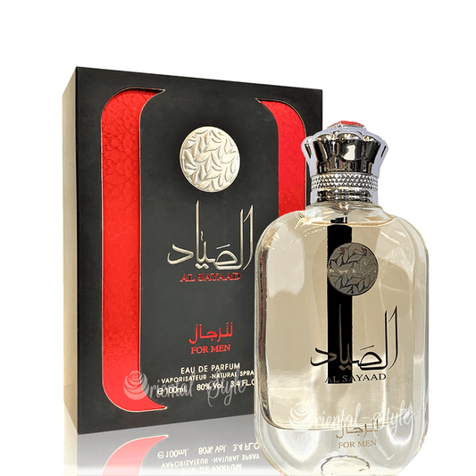 100ml  Eau de Perfume Al Sayad cu Arome de Lavandă Lemnoasă și Mosc pentru Femei - Galeria de Bijuterii