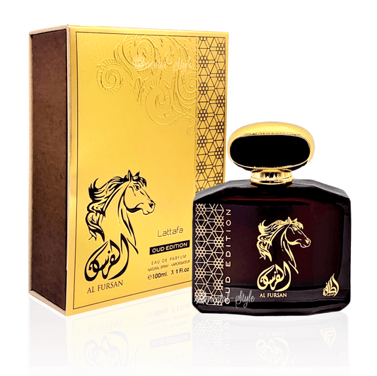 100ml  Eau de Perfume Al Fursan cu Arome Lemnoase și Vanilie pentru Femei și Bărbați - Galeria de Bijuterii