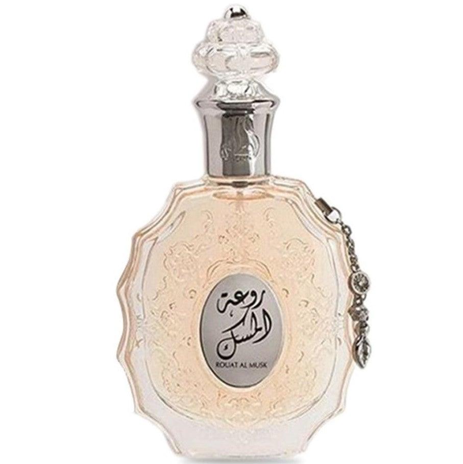 100ml Eau de Parfum Al Rout Al Musk cu Arome Orientale Pudrate, Fructate și Vanilie pentru Femei - Galeria de Bijuterii