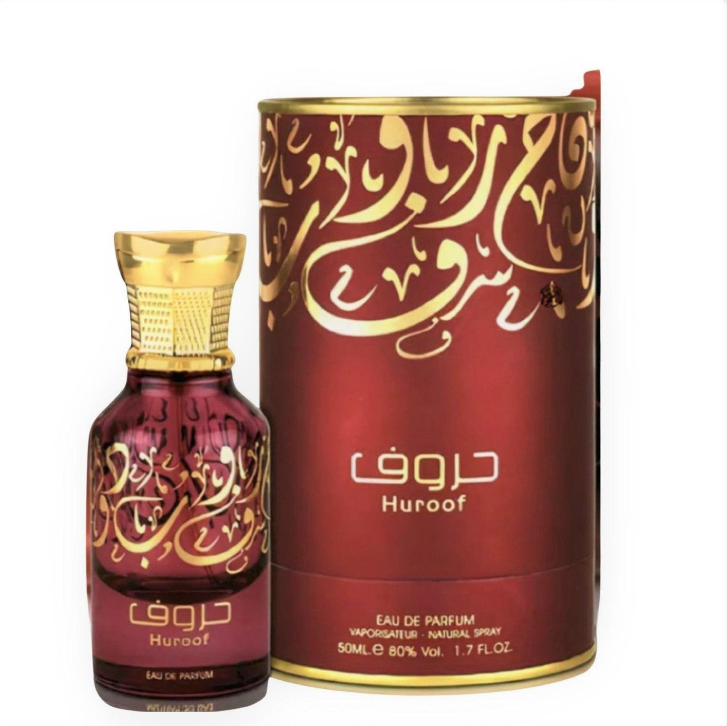 50 ml Eau de Perfume Huroof cu Arome Picante de Oud pentru Bărbați - Galeria de Bijuterii