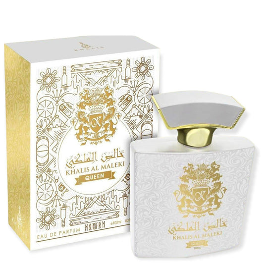 100 ml  Eau de Perfume Al Maleki Queen, cu Arome Lemnoase și Iasomie pentru Femei - Galeria de Bijuterii