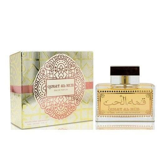 100 ml  Eau de Perfume Qimat Al Hub Floral cu Arome Lemnoase și Fructate - Galeria de Bijuterii