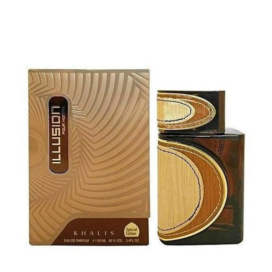 100 ml Eau de Perfume Illusion cu Arome Picante și Citrice pentru Bărbați - Galeria de Bijuterii