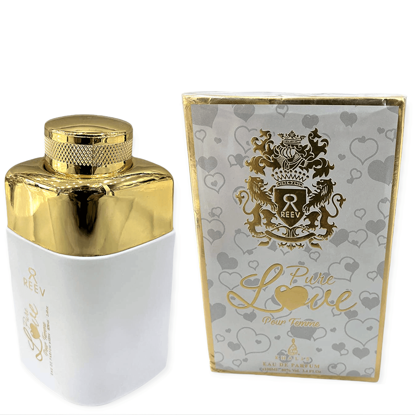 100 ml  Eau de Perfume Pure Love cu Arome Dulci Fructate și Florale pentru Femei - Galeria de Bijuterii