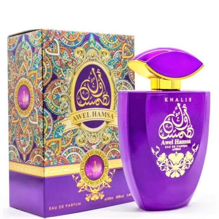 100 ml  Eau de Perfume Awel Hamsa cu Arome Fructat-Florale pentru Femei - Galeria de Bijuterii