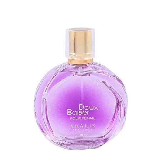 100 ml Eau de Perfume Doux Baiser cu Arome Picant Vanilate și Fructate pentru Bărbați și Femei - Galeria de Bijuterii
