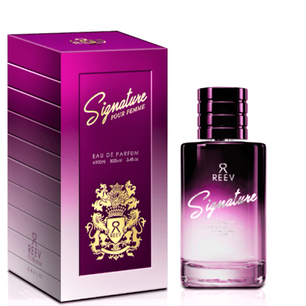 100 ml Eau de Perfume Signature Purple cu Arome de Mosc, Lemnoase și Vaniliate pentru Femei - Galeria de Bijuterii