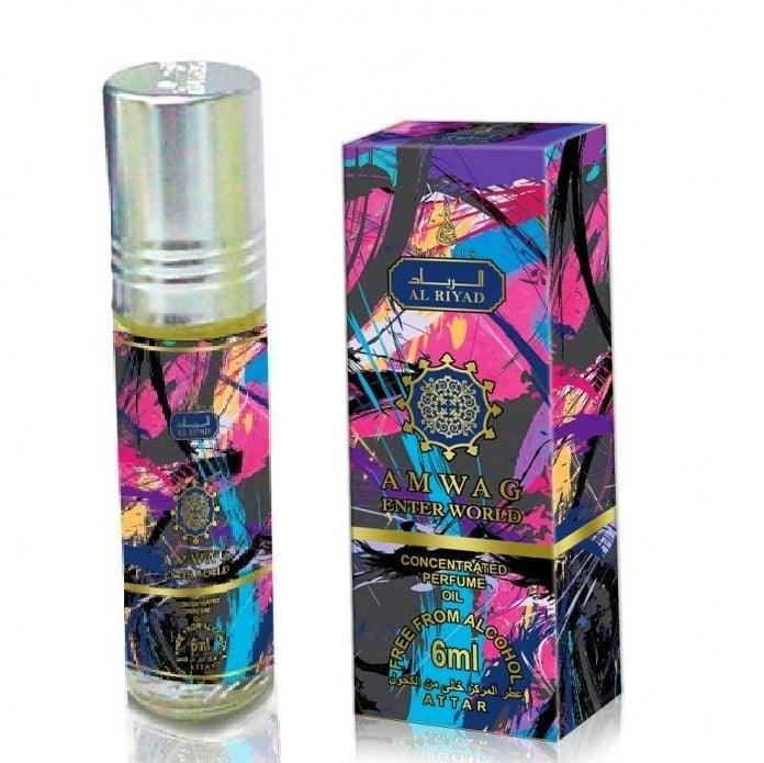 6 ml Ulei de Parfum Amwag Enter World cu Arome Dulci-Picante pentru Femei - Galeria de Bijuterii
