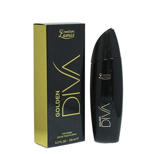 100 ml Eau de Perfume GOLDEN DIVA cu Arome Florale pentru Femei - Galeria de Bijuterii