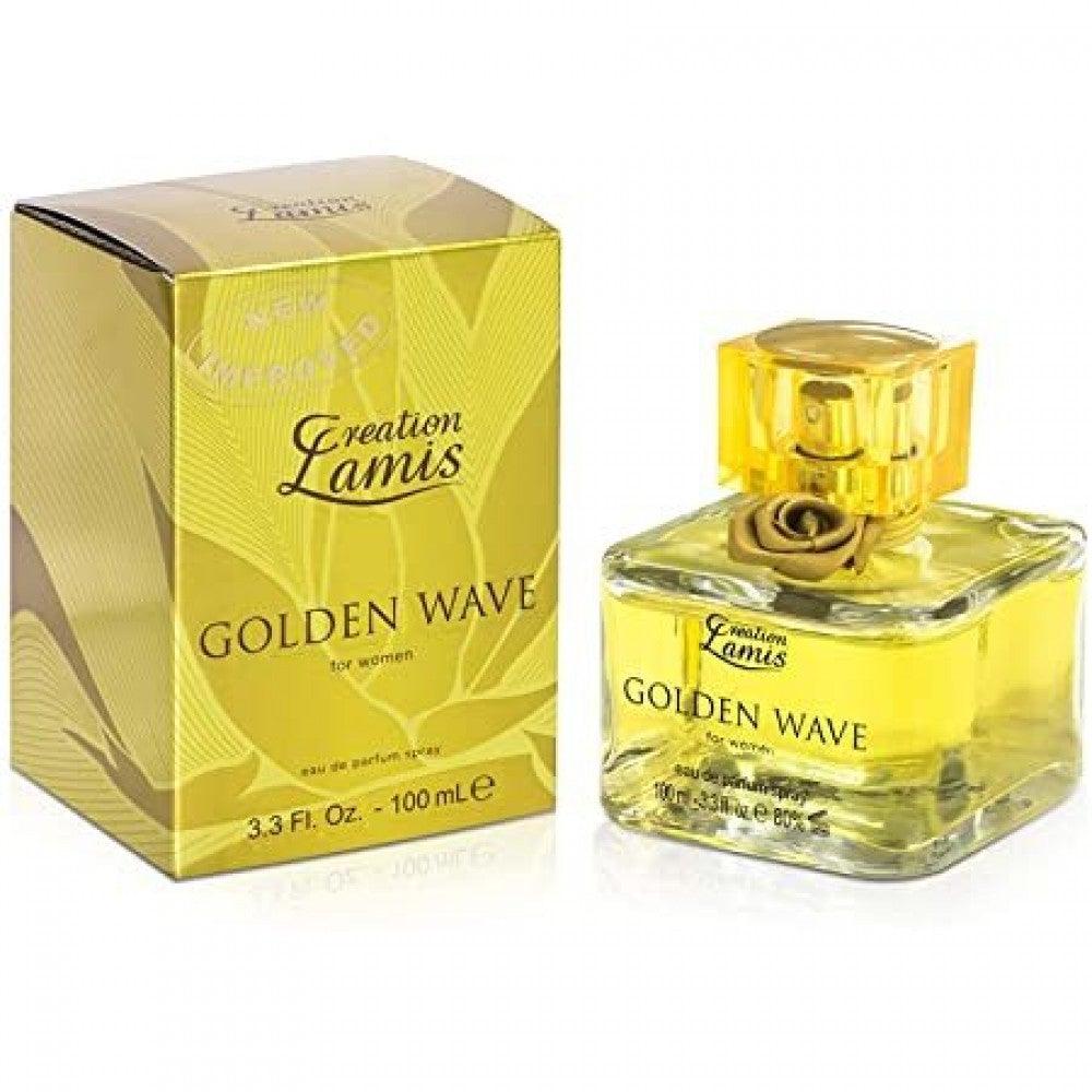 96 ml Eau de Perfume GOLDEN WAVE cu Arome Fructat Florale pentru Femei - Galeria de Bijuterii