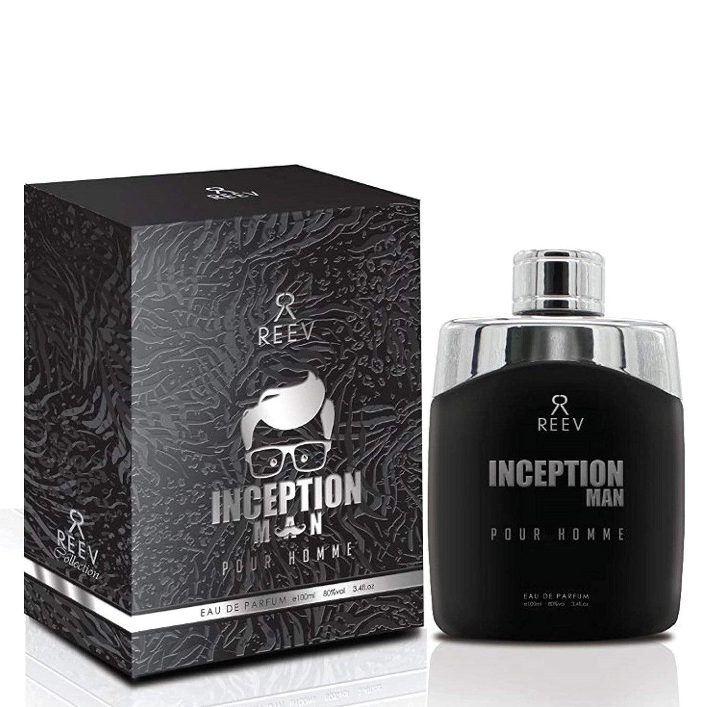 100 ml Eau de Perfume Inception Man cu Arome de Chihlimbar și Santal pentru Bărbați - Galeria de Bijuterii