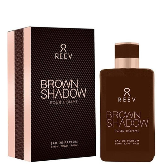 100 ml Eau de Perfume Brown Shadow cu Arome Citrate și Santal pentru Bărbați - Galeria de Bijuterii