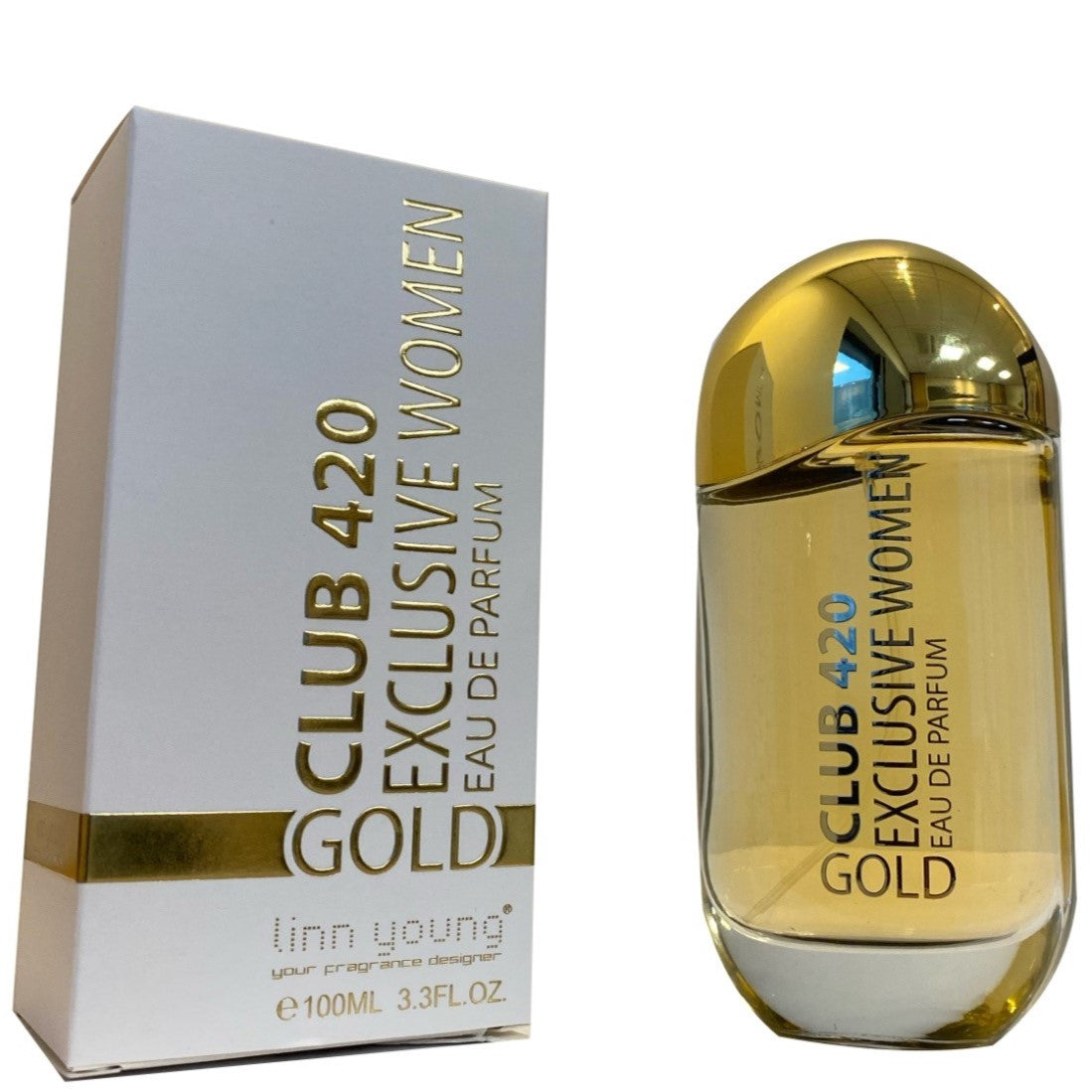 100 ml Parfum EDP CLUB 420 GOLD cu Arome Oriental-Vanillite pentru Femei