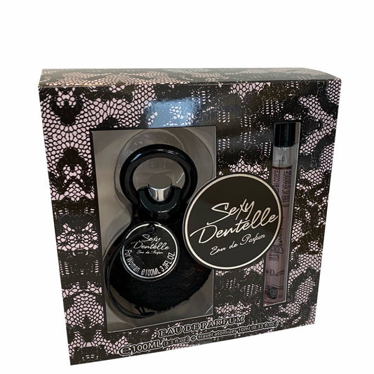100 ml + 10 ml Parfum EDP "SEXY DENTELLE" cu Arome Oriental - Florale pentru Femei