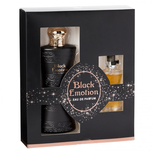 100 ml + 15 ml Parfum EDP "BLACK EMOTION" cu Arome Oriental - Vanilate pentru Femei