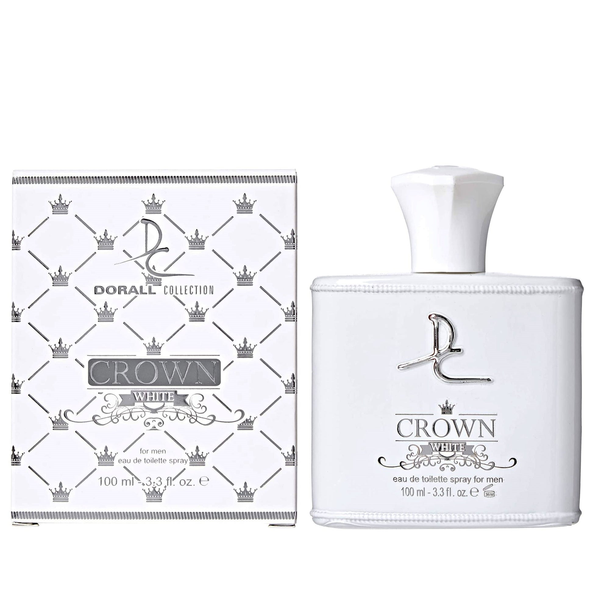 100 ml EDT "Crown White" cu Arome Fresh de Citrice pentru Bărbați 1 