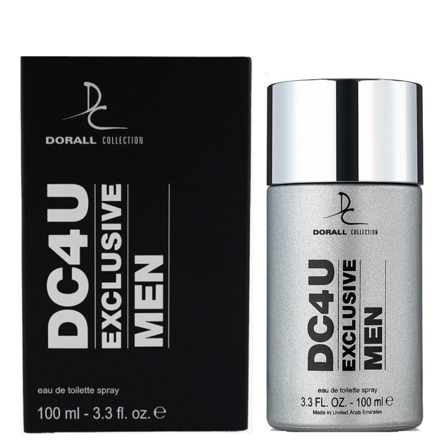 100 ml EDT "DC 4 U Exclusive" cu Arome Floral-Picante pentru Bărbați