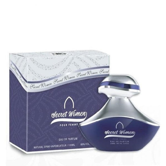 100 ml Parfum EDP SECRET WOMEN cu Arome Fructat-Florale și Mosc pentru Femei