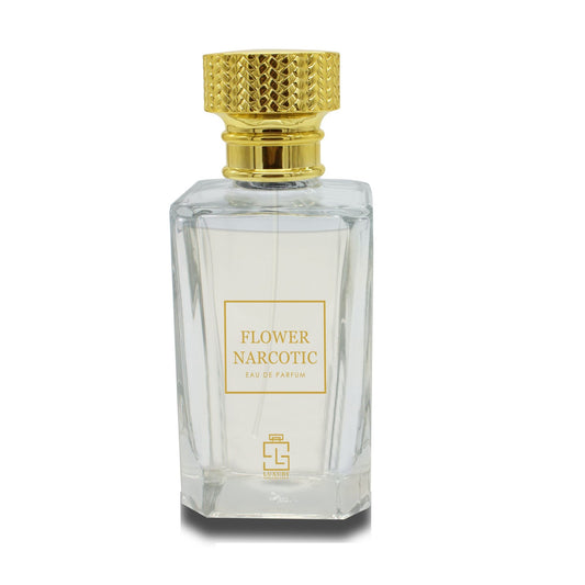 100 ml Eau de Perfume FLOWER NARCOTIC cu Arome Fructat-Florale și Mosc pentru Femei