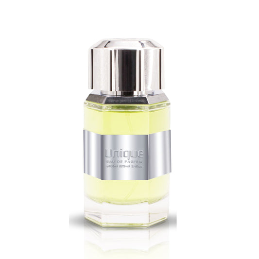 100 ml Parfum EDP QUNIQUE FOR MEN cu Arome Lemnoase pentru Bărbați