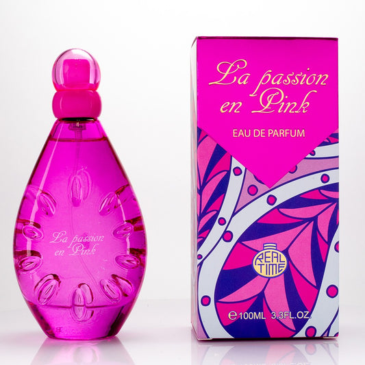 100 ml Parfum EDP LA PASSION EN PINK Parfum cu Arome Florale - Fructate pentru Femei