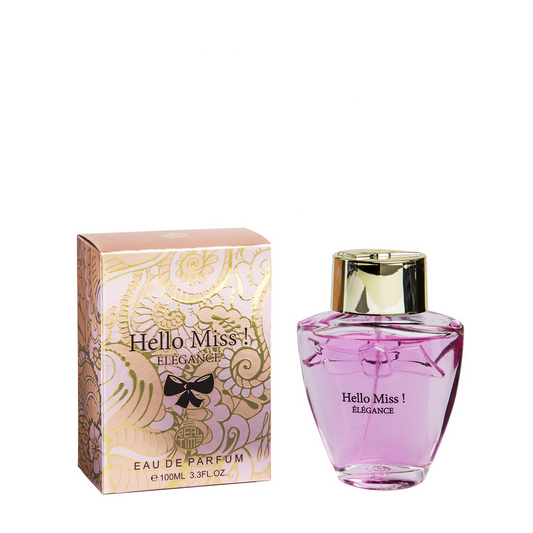 100 ml Parfum EDP ""Hello Miss! Elégance"" cu Arome Floral-Fructate pentru Femei
