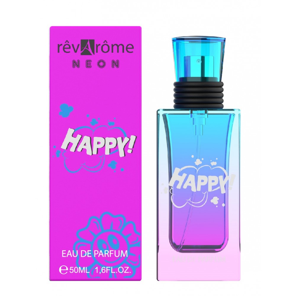 50 ml Parfum EDP HAPPY cu Arome Floral-Fructate pentru Femei