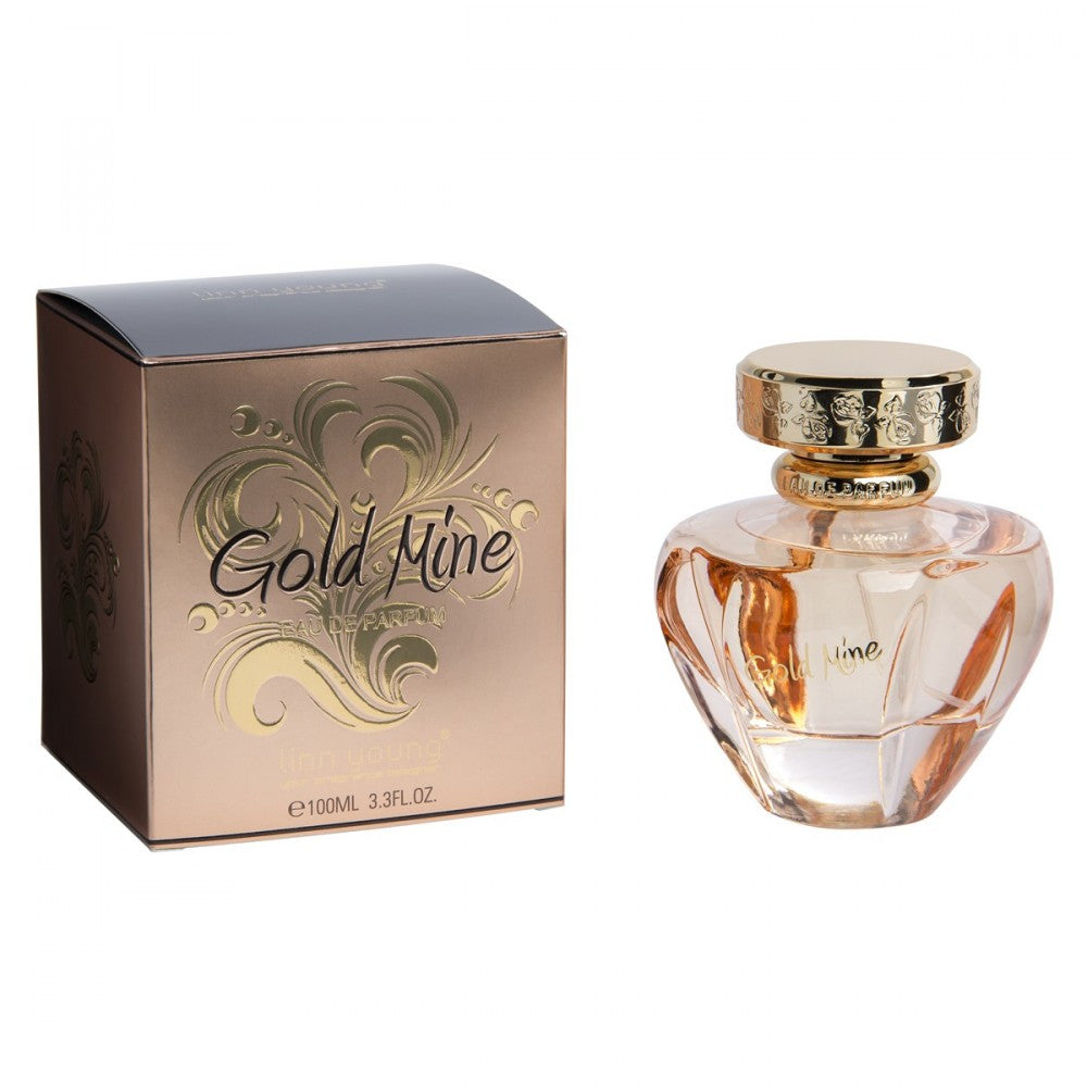 100 ml Eau de Parfum GOLD MINE cu Arome Florale pentru Femei 1 