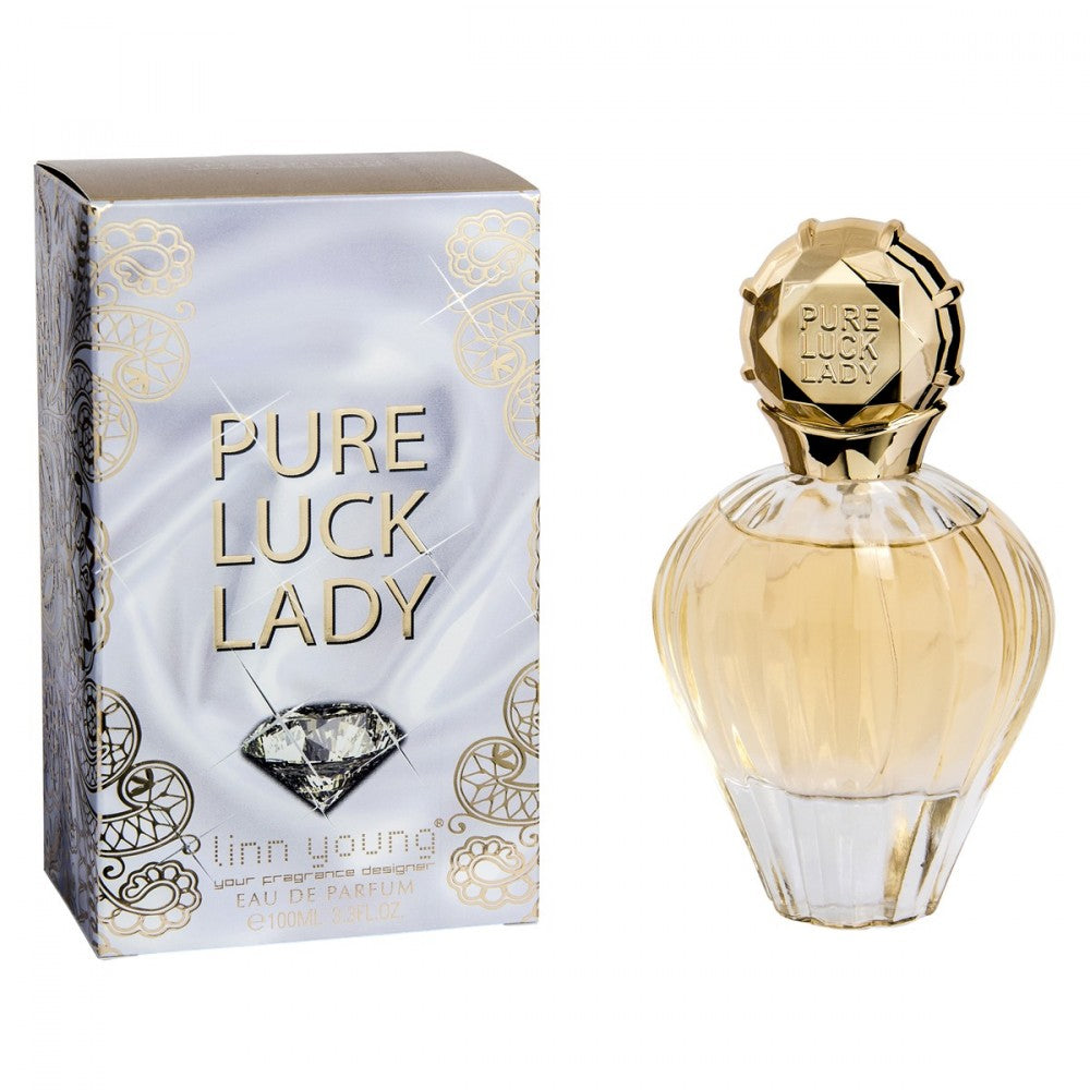100 ml Eau de Parfume PURE LUCK LADY cu Arome Floral-Lemnoase pentru Femei