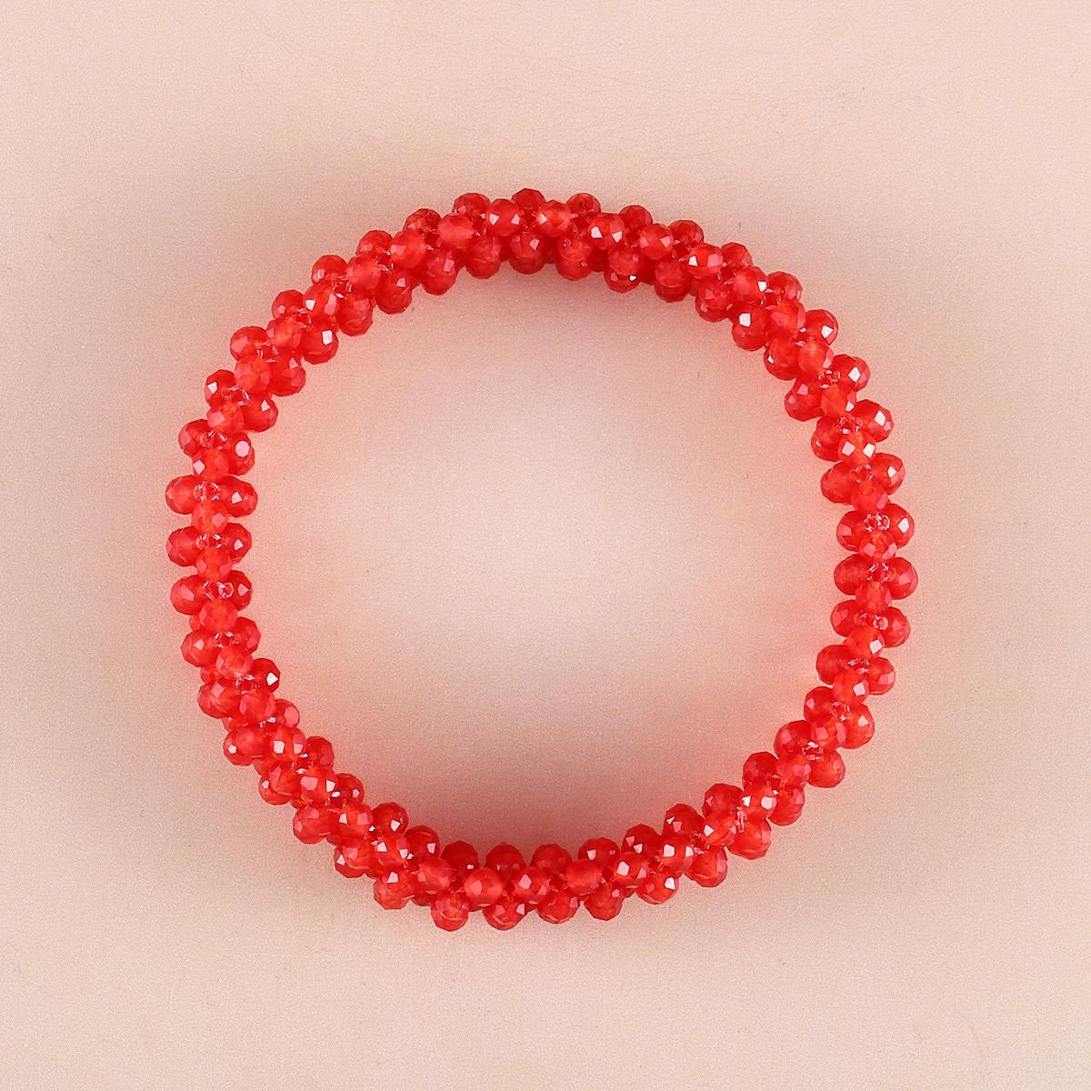 Bracelet with Red Quartz ATWG: 66.00 cts, AVG: 13.20 grms 1 