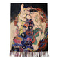 Eșarfă-Șal din Lână, 70 cm x 180 cm, Model Pictură Klimt - Three Ages Of Women - Galeria de Bijuterii