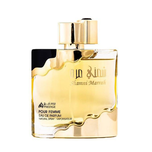 100 ml Eau De Parfum Lattafa Shamni Marrah Femme cu Arome Dulci Orientale și Vanilie Pentru Femei - Galeria de Bijuterii