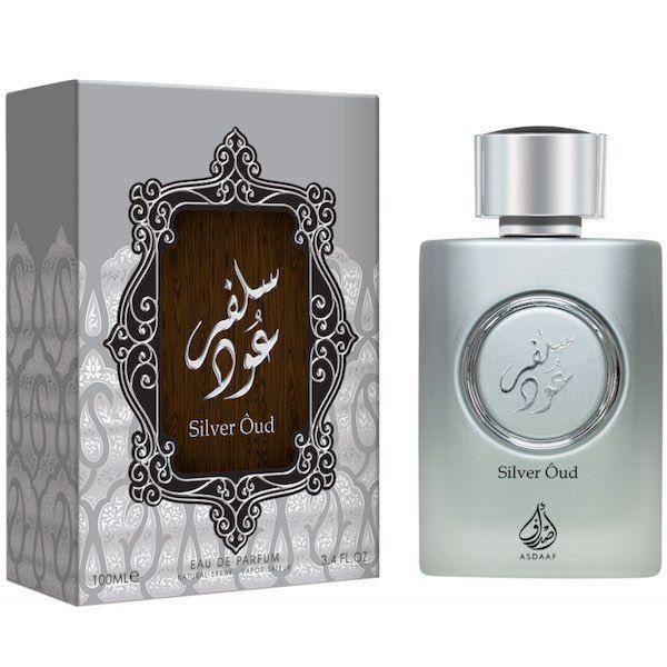 100 ml Eau De Parfum Silver Oud cu Arome Orientale și Vanilie Picantă pentru Bărbați și Femei - Galeria de Bijuterii