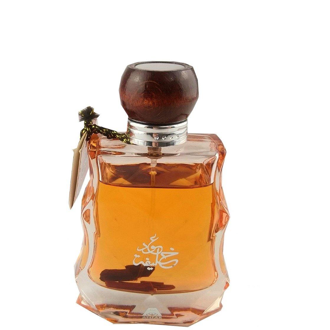 100 ml Eau de Perfume Oud Khalifa cu Arome Floral-Lemnoase de Oud și Mosc pentru Bărbați - Galeria de Bijuterii