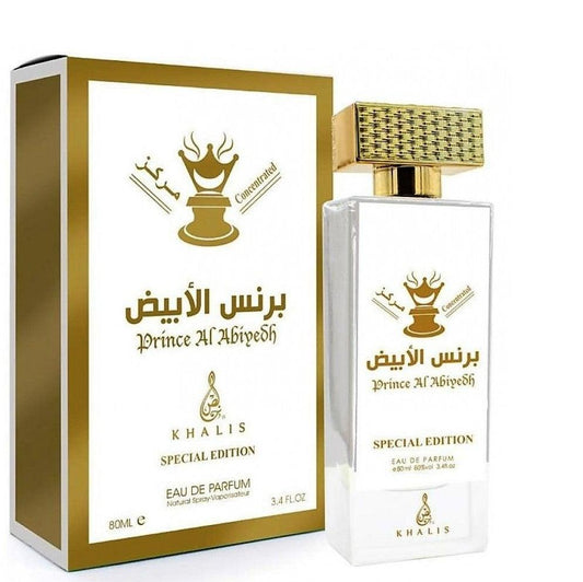 100 ml  Eau de Perfume Prince Al Abiyedh cu Arome Oriental-Picante pentru Bărbați și Femei - Galeria de Bijuterii