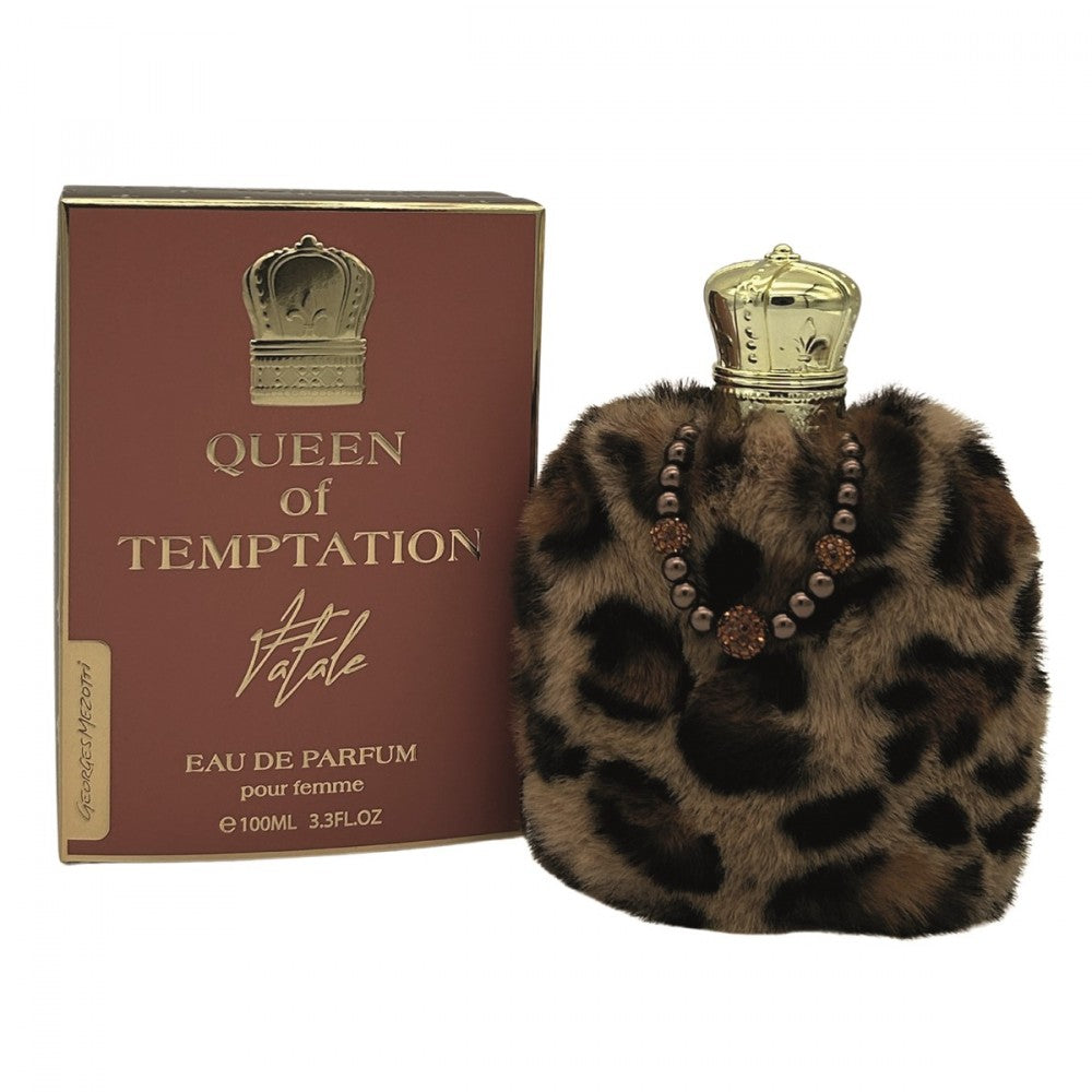 100 ml EDP QUEEN OF TEMPTATION - FATALE, cu arome de chihlimbar pentru femei