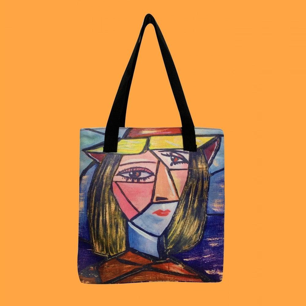 Geantă de Cumpărături, Picasso – Portrait Cubism - Galeria de Bijuterii